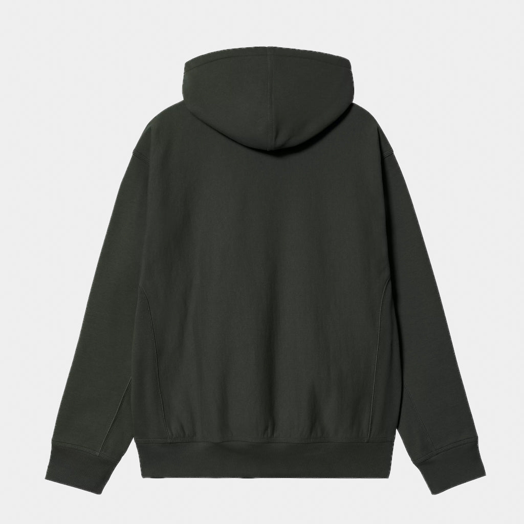 Carhartt WIP - American Script Pullover Hooded Sweatshirt - Raven