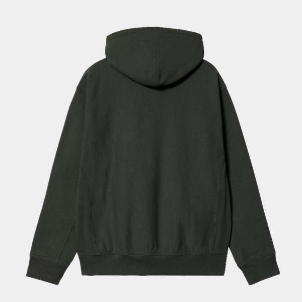 Carhartt WIP - American Script Pullover Hooded Sweatshirt - Raven