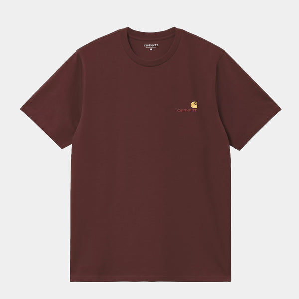 Carhartt WIP - American Script T-Shirt - Amarone