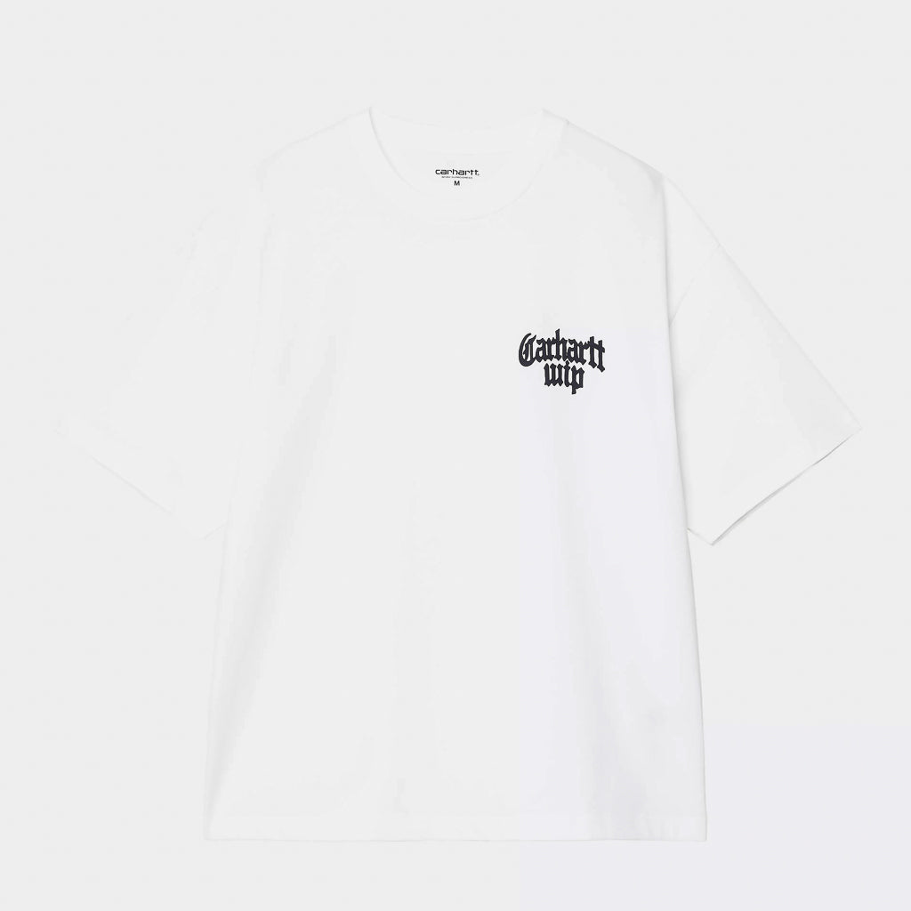 Carhartt WIP Blackletter White Boxy T-Shirt 