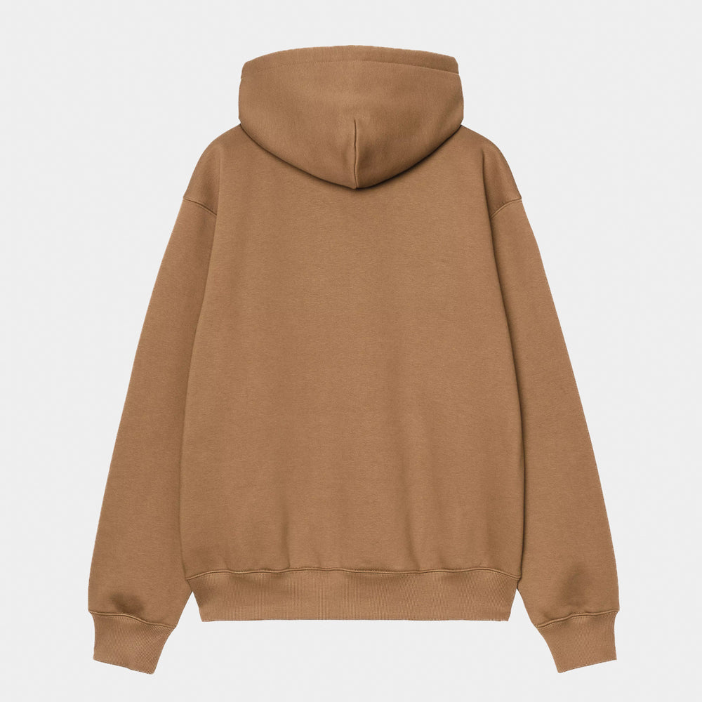 Carhartt WIP - Carhartt Pullover Hooded Sweatshirt - Hamilton Brown / Black