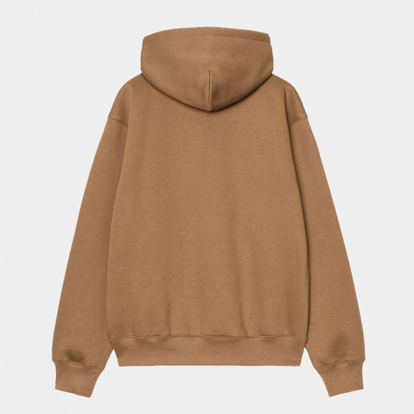Carhartt WIP - Carhartt Pullover Hooded Sweatshirt - Hamilton Brown / Black