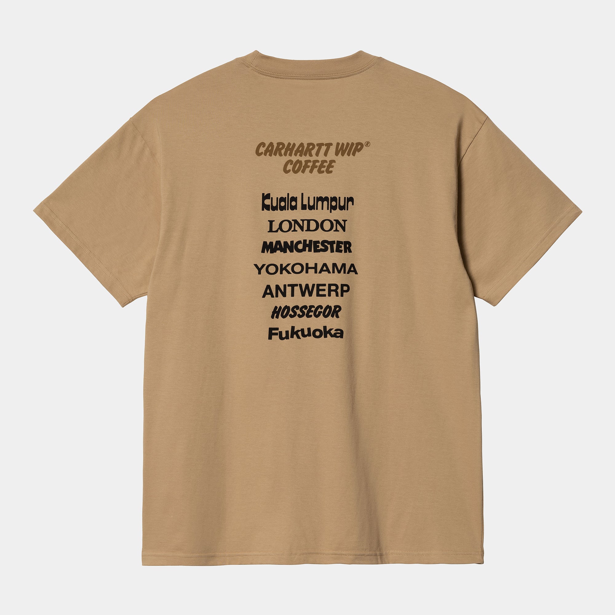 Carhartt WIP Dusty Hamilton Brown Coffee T-Shirt