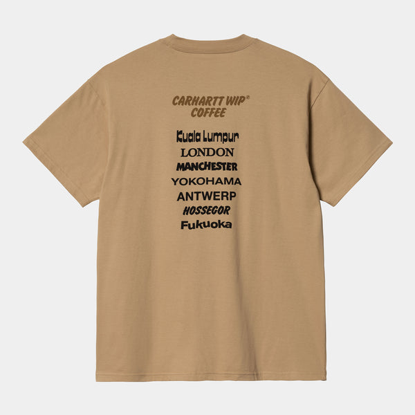 Carhartt WIP - Coffee T-Shirt - Dusty Hamilton Brown