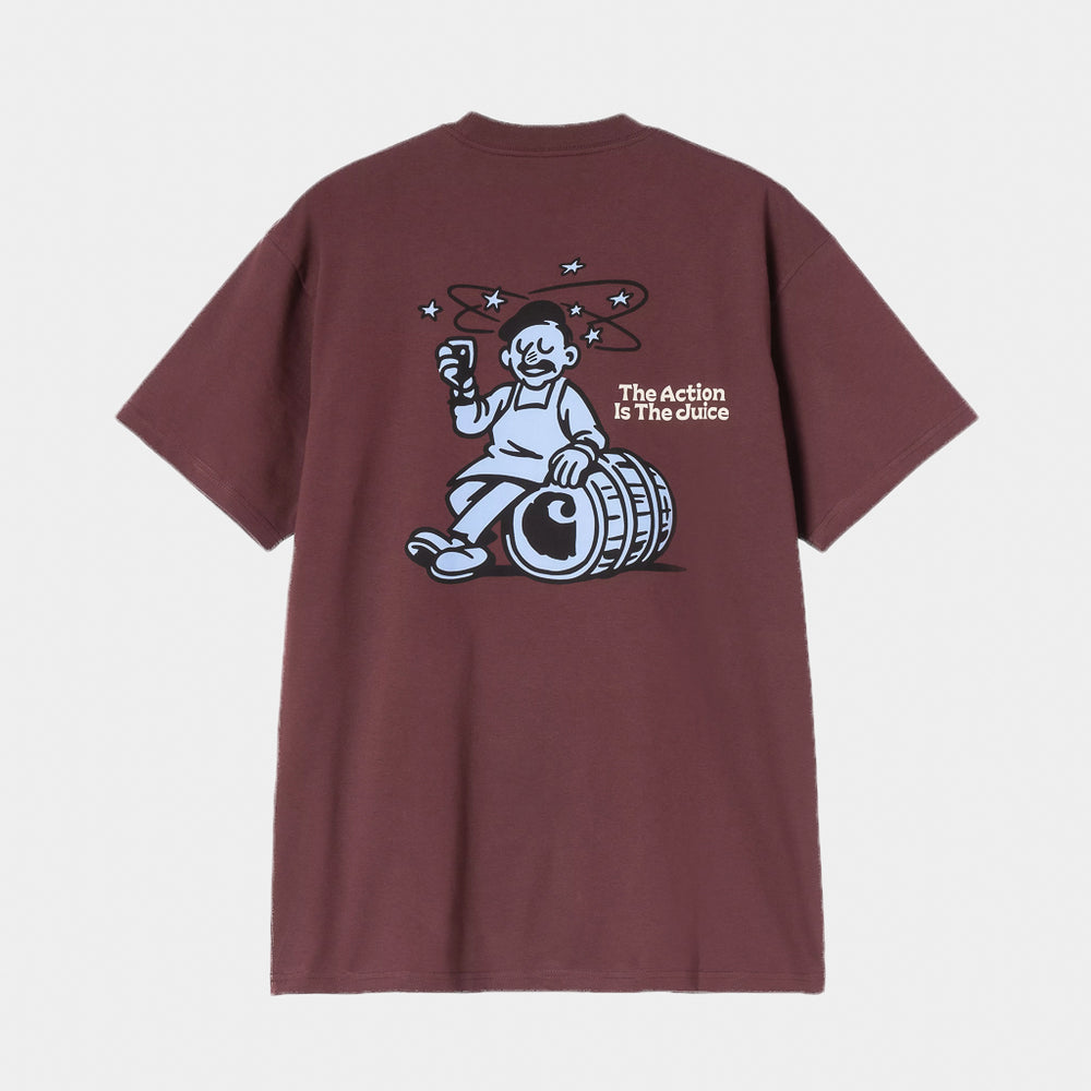 Carhartt WIP - Grape Picker T-Shirt - Amarone