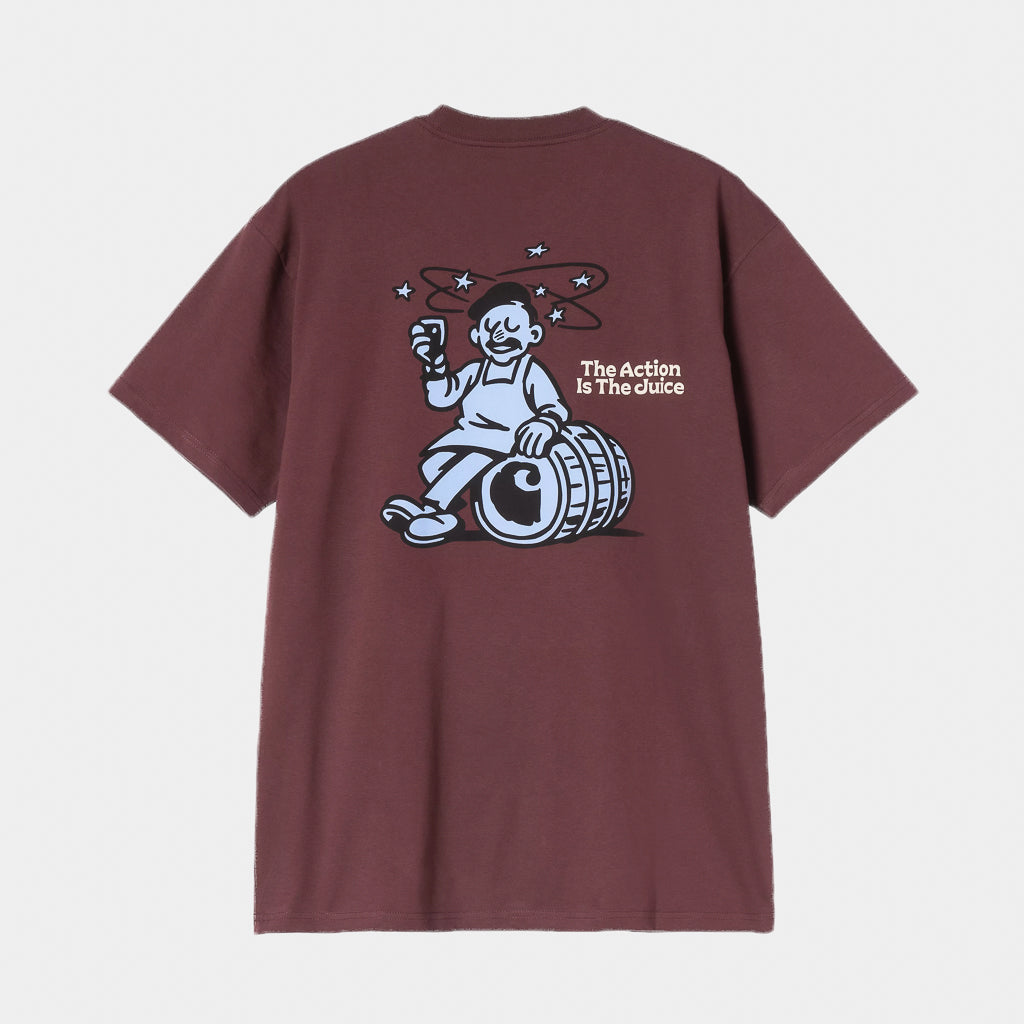 Carhartt WIP - Grape Picker T-Shirt - Amarone