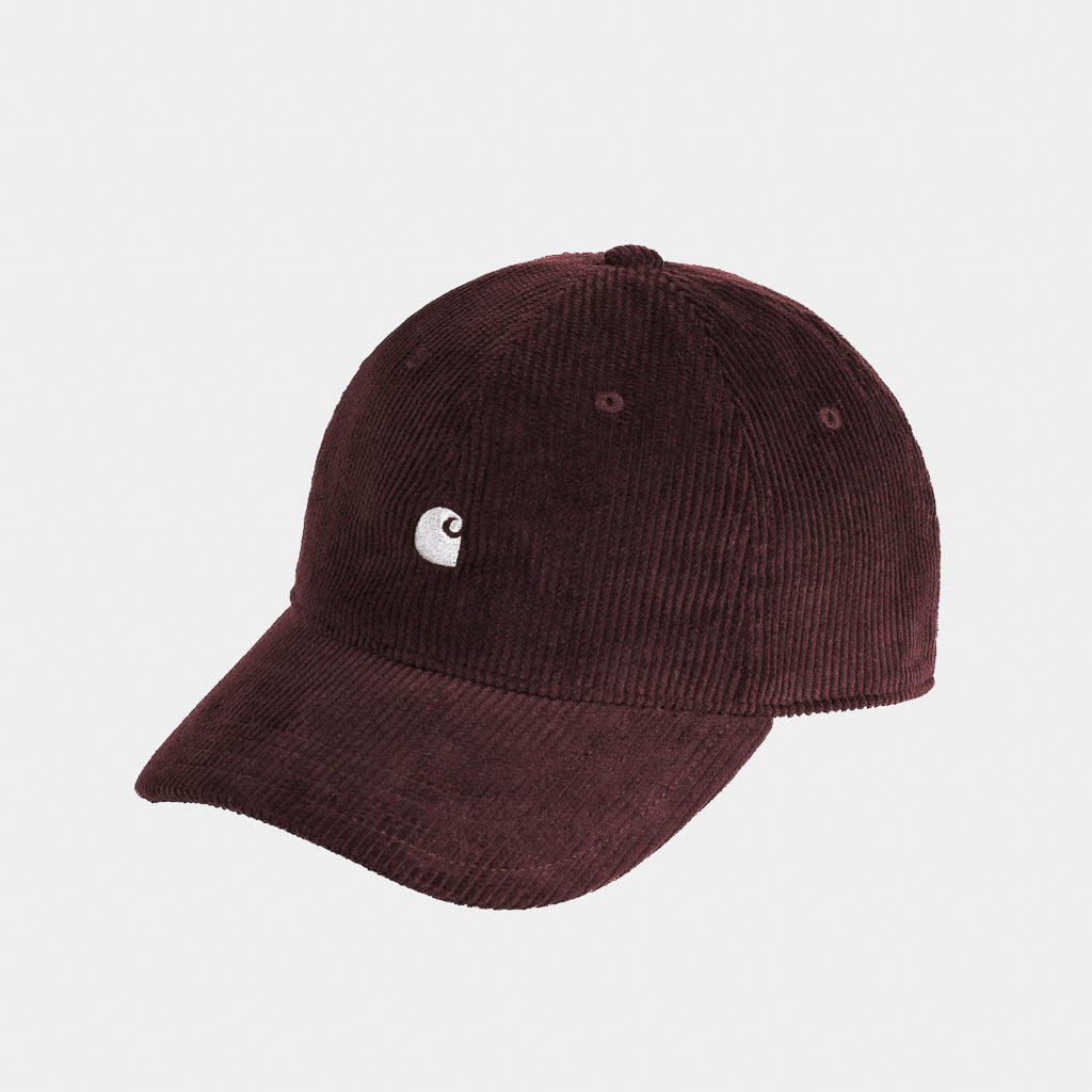 Carhartt WIP - Harlem Cord Cap - Amarone / White