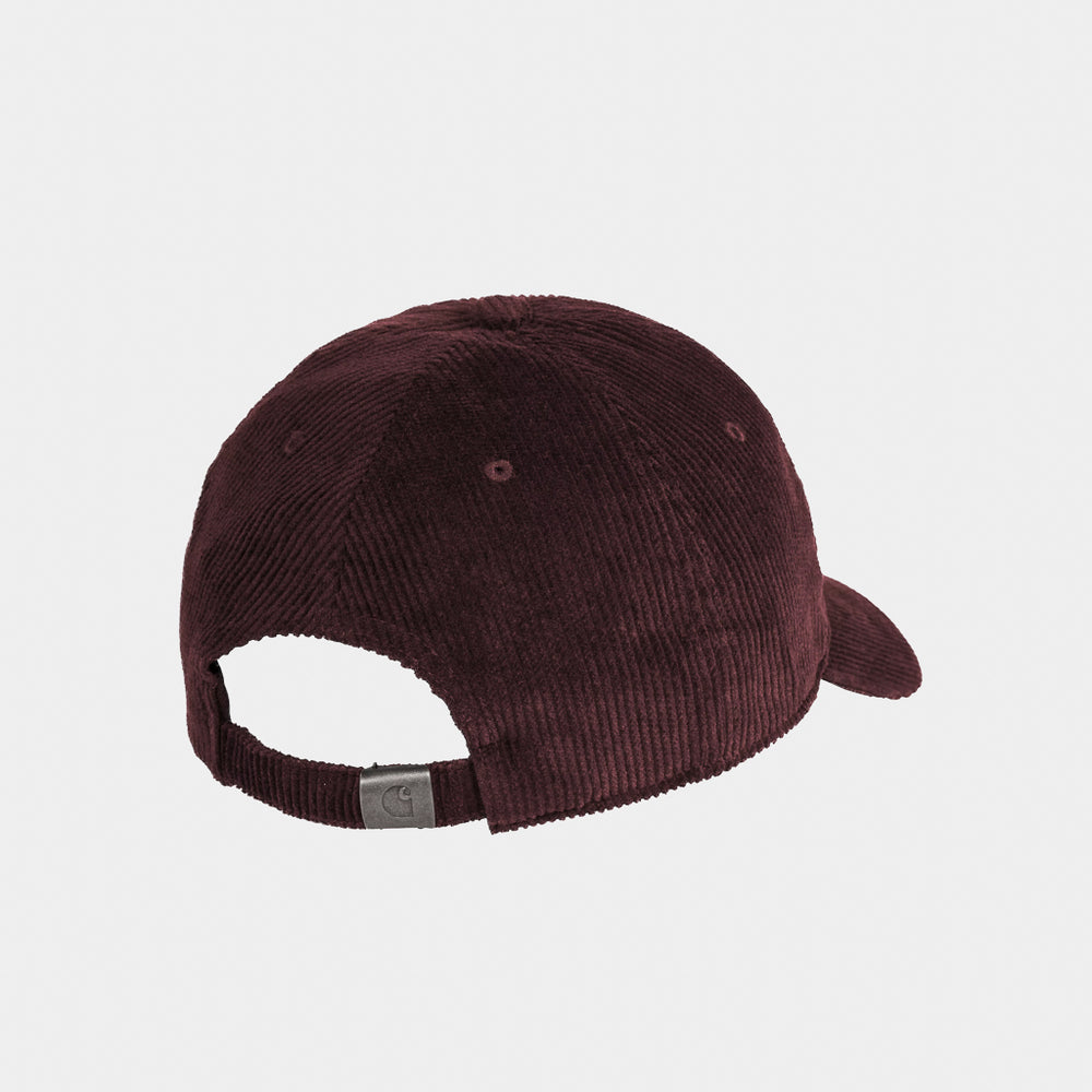 Carhartt WIP - Harlem Cord Cap - Amarone / White