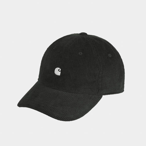 Carhartt WIP - Harlem Cord Cap - Raven / White
