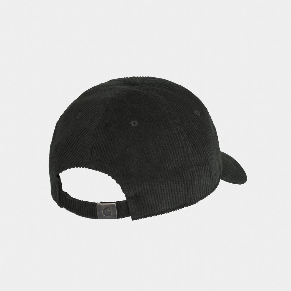 Carhartt WIP - Harlem Cord Cap - Raven / White