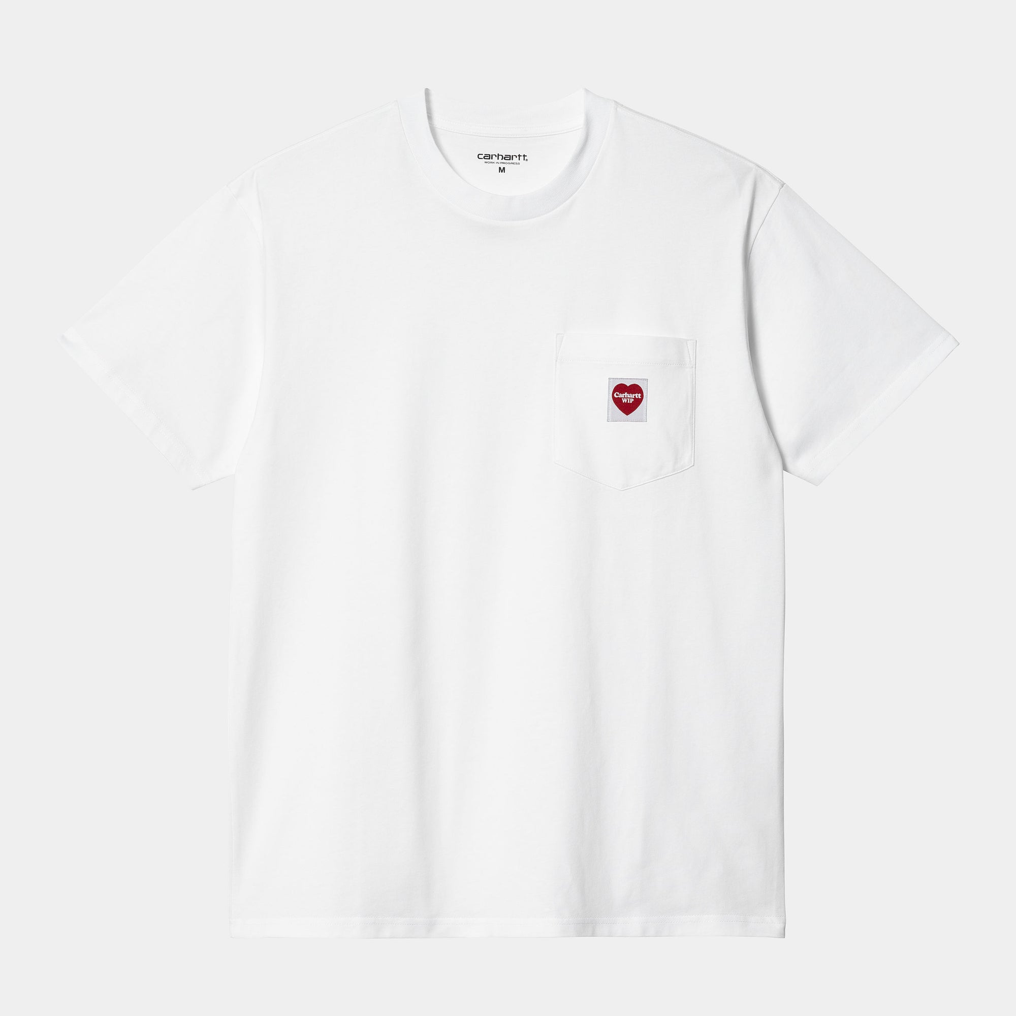 Carhartt WIP White Heart Pocket T-Shirt