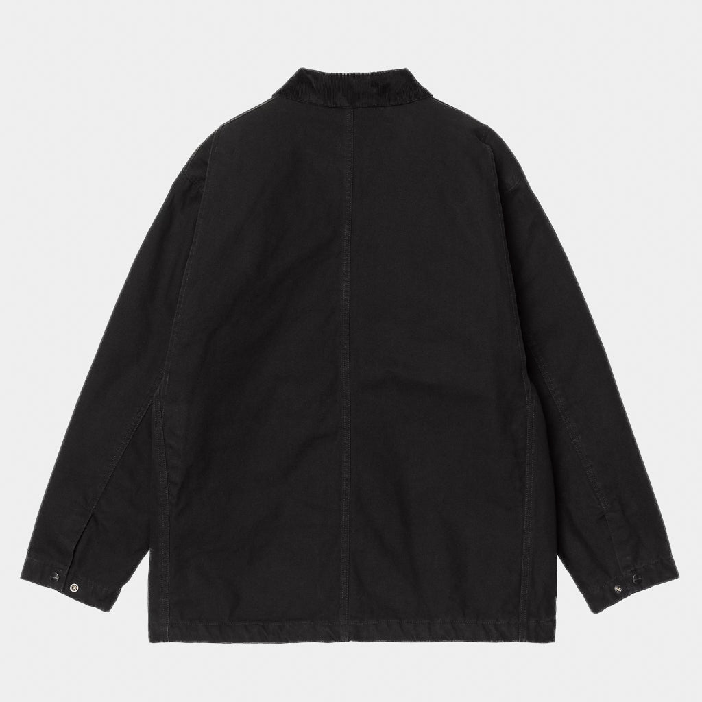 Carhartt WIP - Lander Jacket - Black / Black (Stone Washed)