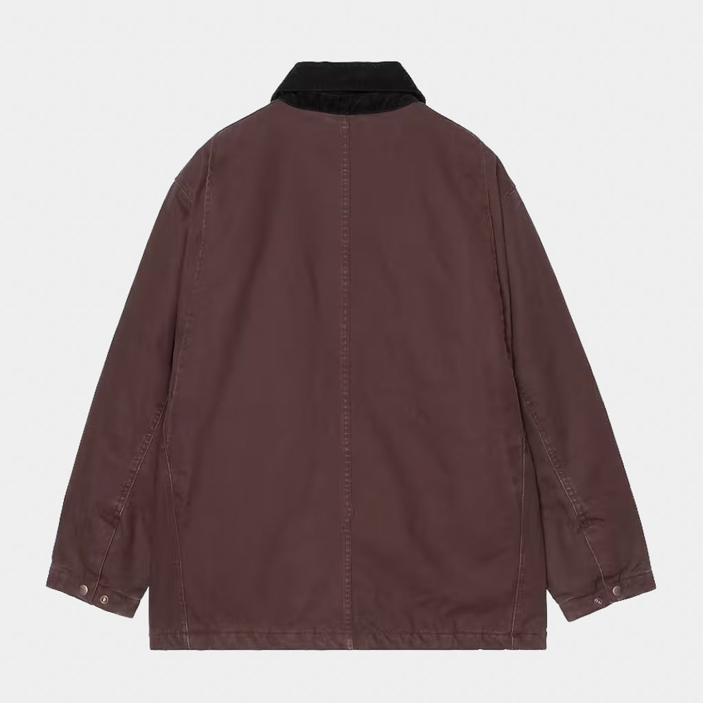 Carhartt WIP - Lander Jacket - Palisander / Black (Stone Washed)