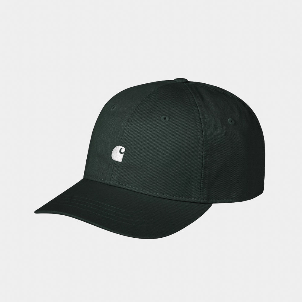 Carhartt WIP - Madison Logo Cap - Dark Scarab / White
