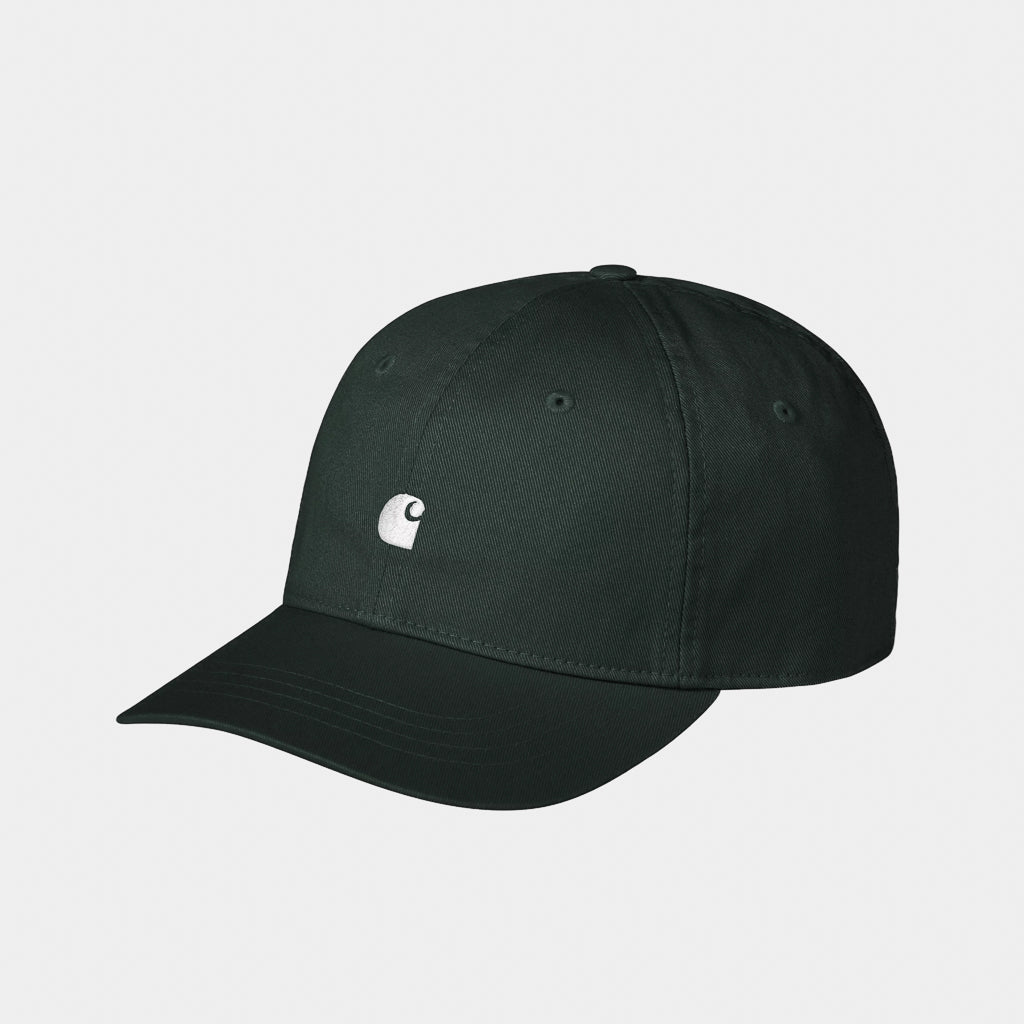 Carhartt WIP - Madison Logo Cap - Dark Scarab / White