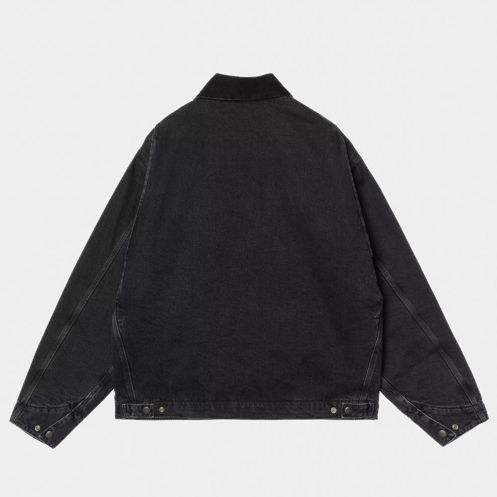 Carhartt WIP - OG Detroit Denim Jacket - Black / Black (Stone Washed)
