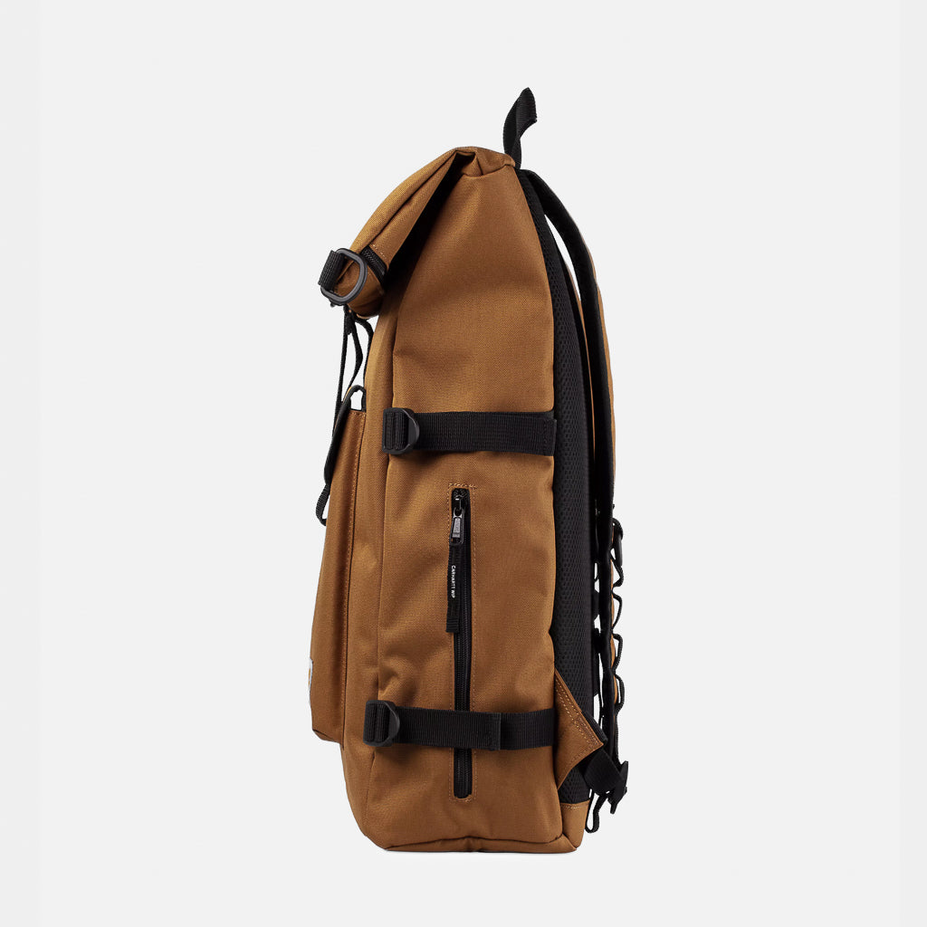 Side Of Carhartt WIP Hamilton Brown Philis Rolltop Backpack