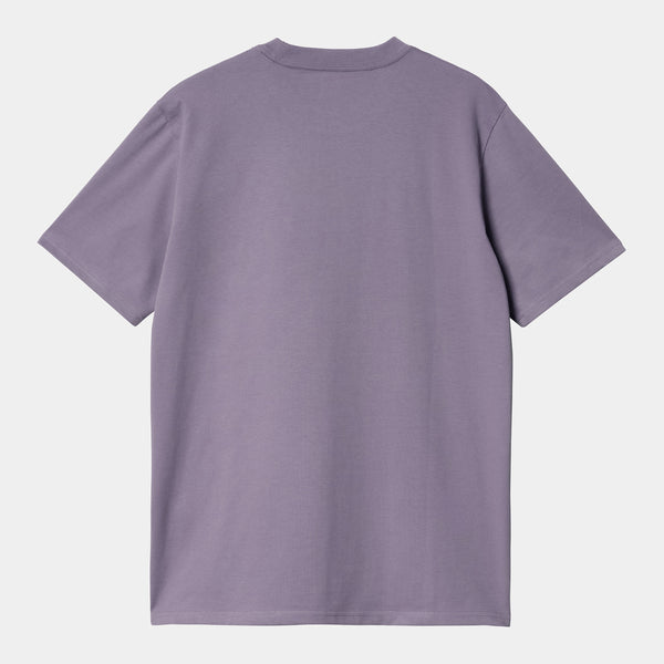 Carhartt WIP - Script T-Shirt - Glassy Purple / Discovery Green