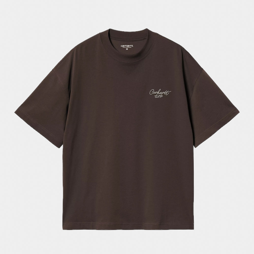 Carhartt WIP - Signature Script T-Shirt - Tobacco / Natural