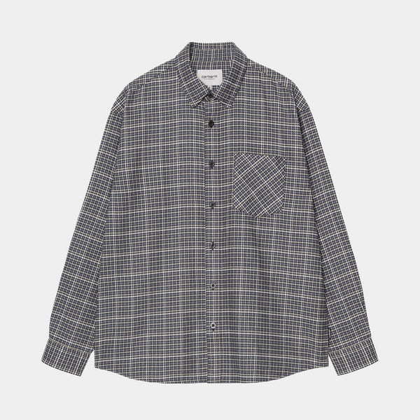 Carhartt WIP - Todrick Longsleeve Flannel Shirt - Todrick Houndstooth / Icesheet