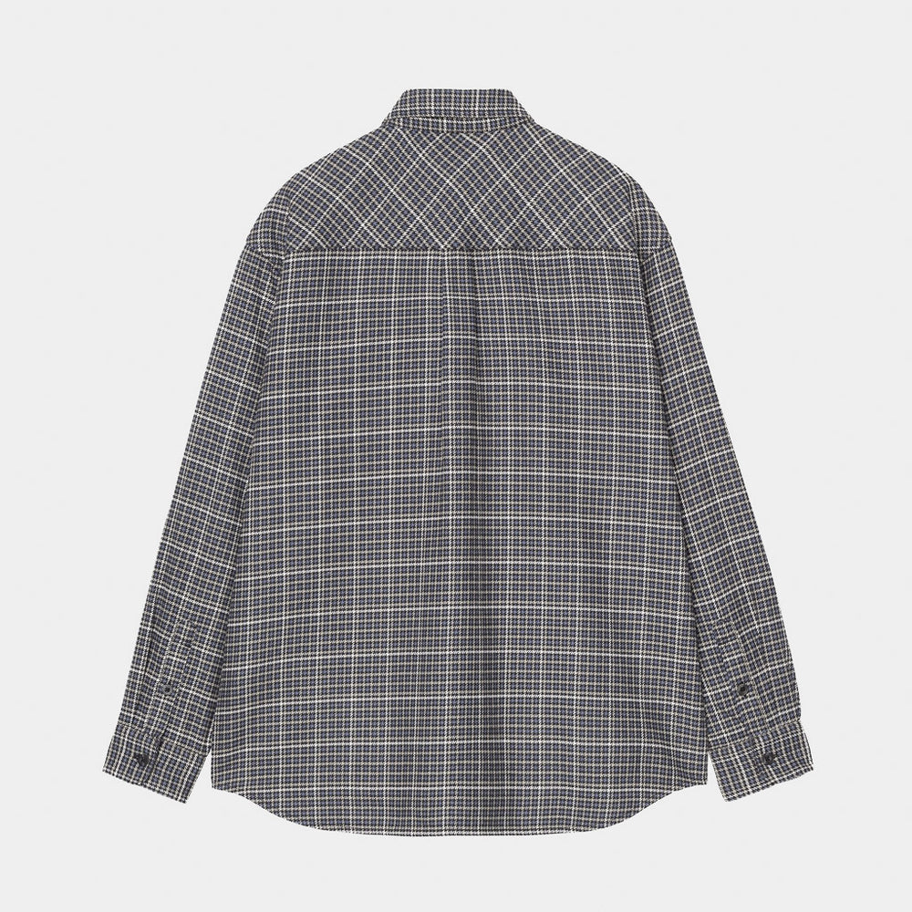 Carhartt WIP - Todrick Longsleeve Flannel Shirt - Todrick Houndstooth / Icesheet