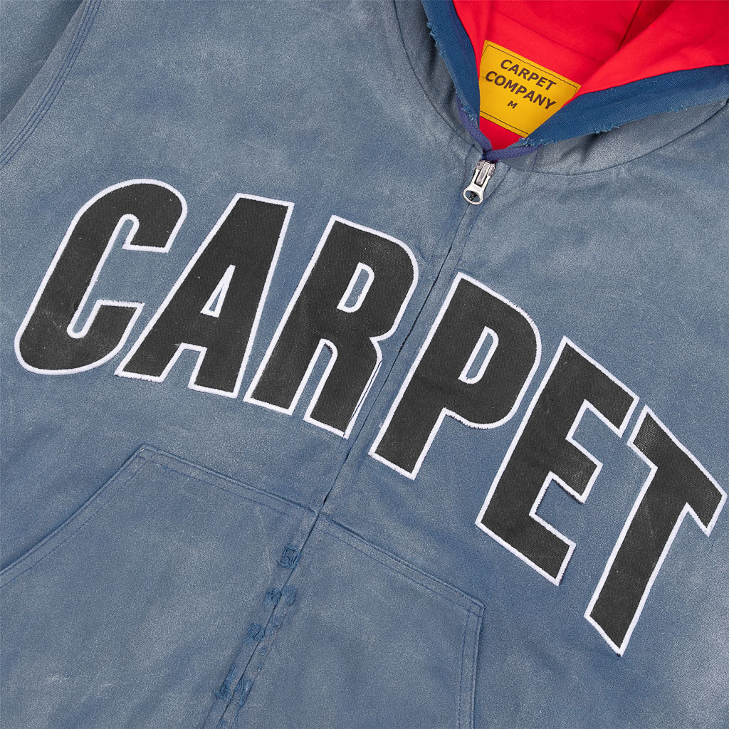 Carpet Company - Battered Varsity Work Jacket - Washed Navy