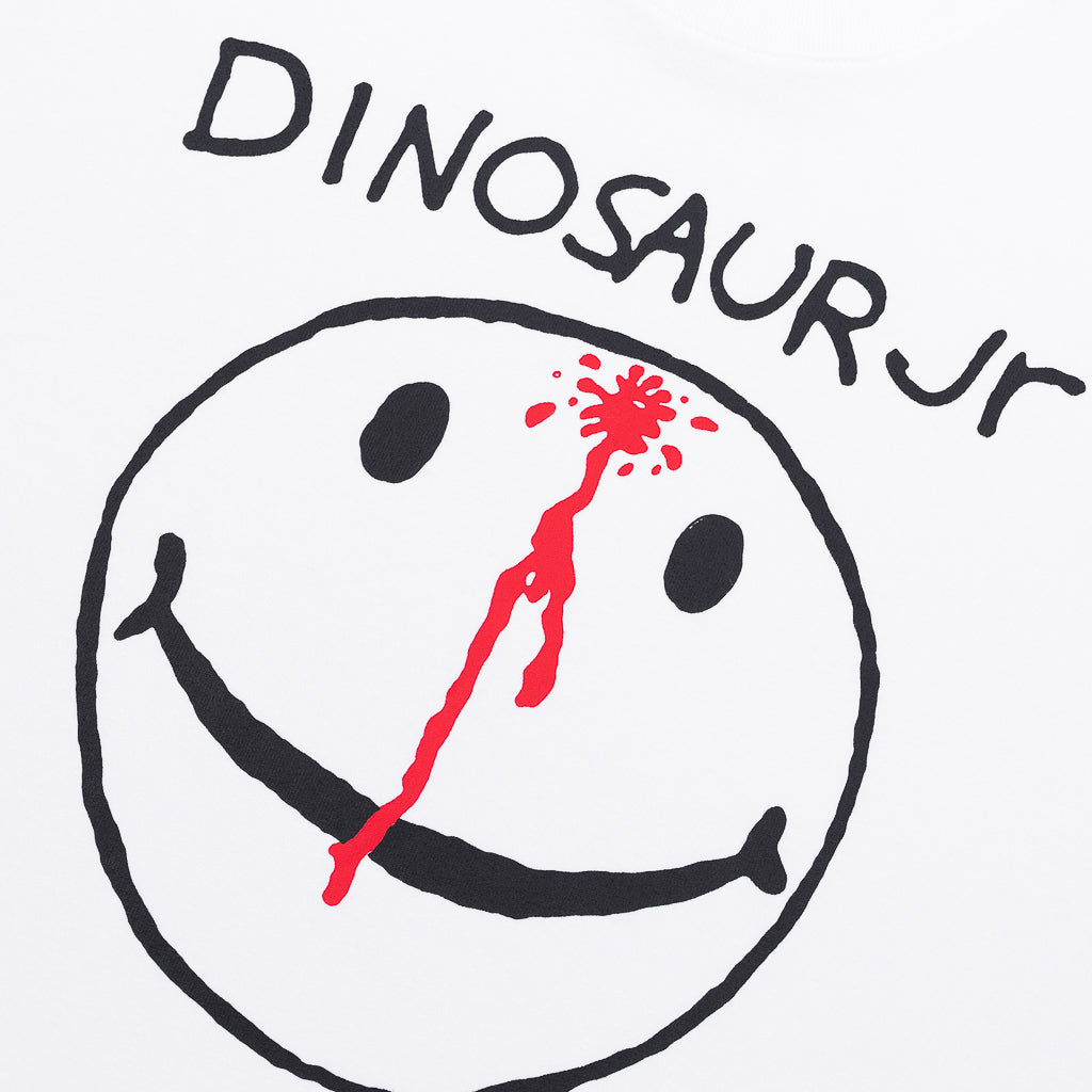 Carpet Company - Dinosaur Jr. Smiley T-Shirt - White