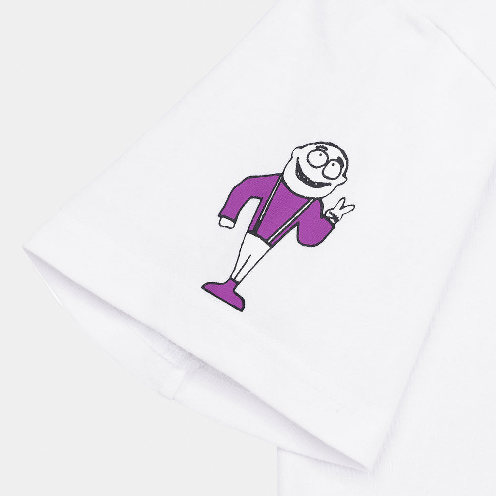 Carpet Company - Dinosaur Jr. Smiley T-Shirt - White