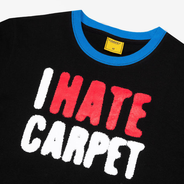 Carpet Company - I Hate Carpet Baby T-Shirt - Black
