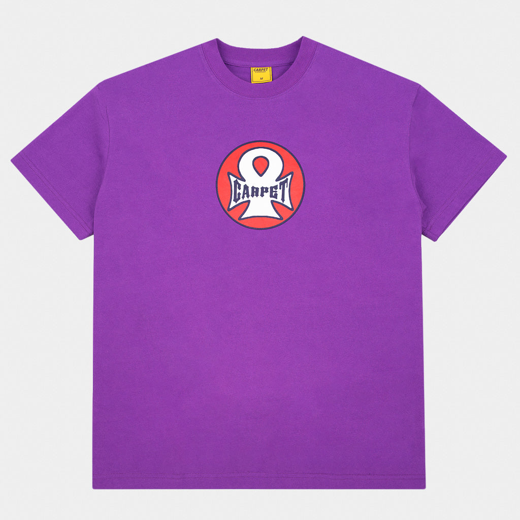 Carpet Company Iron Ankh Purple T-Shirt
