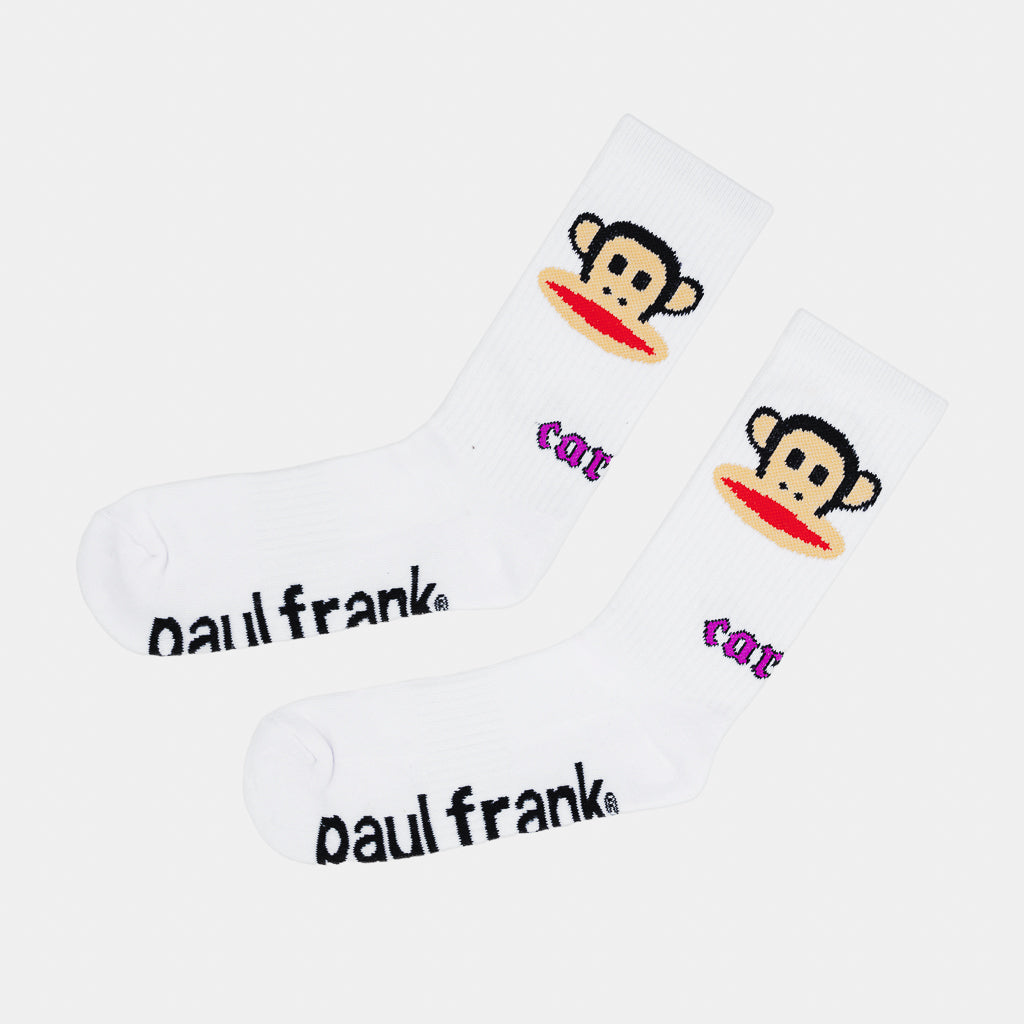 Carpet Company - Paul Frank Socks - White