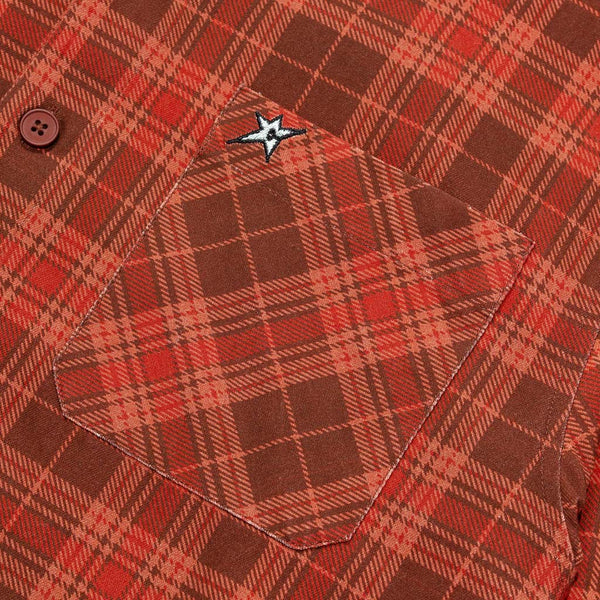 Carpet Company - Plaid Longsleeve Shirt - Light Brown