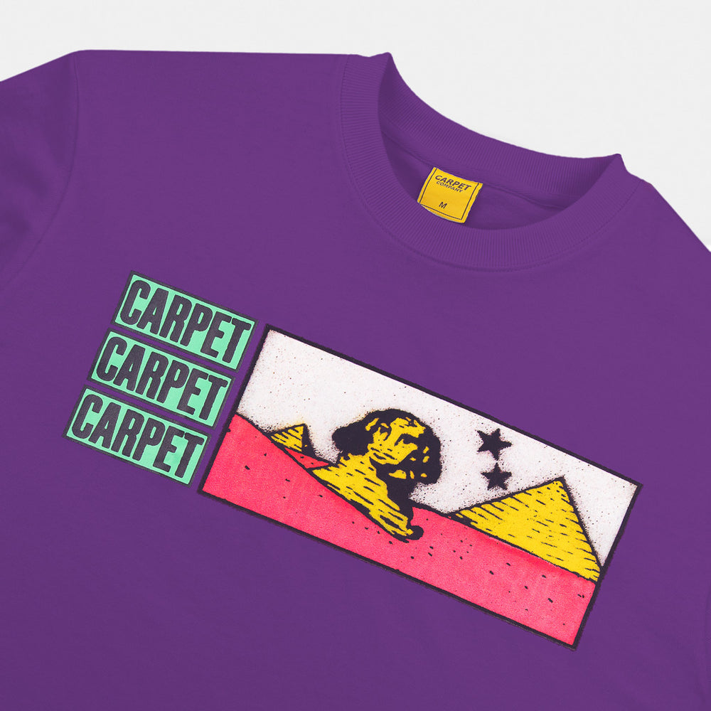 Carpet Company - Pyramid T-Shirt - Purple