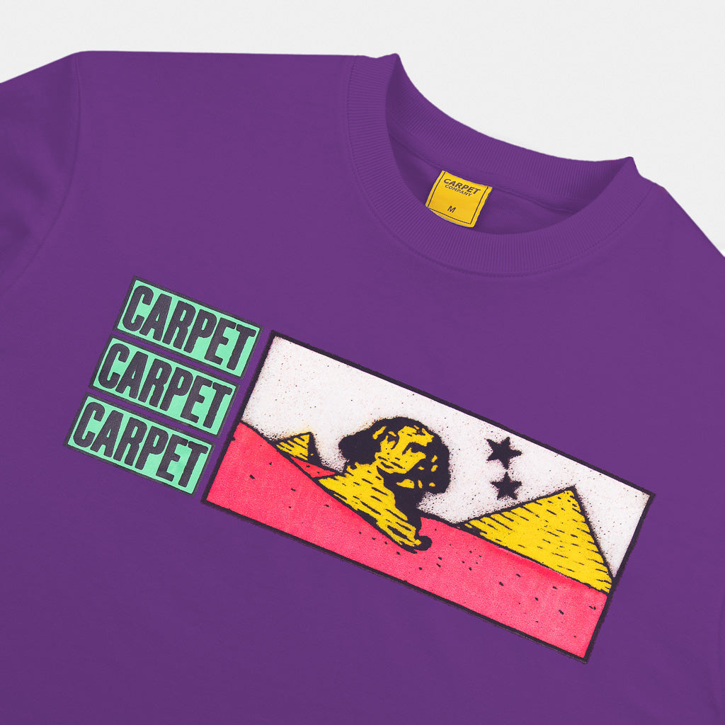 Carpet Company - Pyramid T-Shirt - Purple