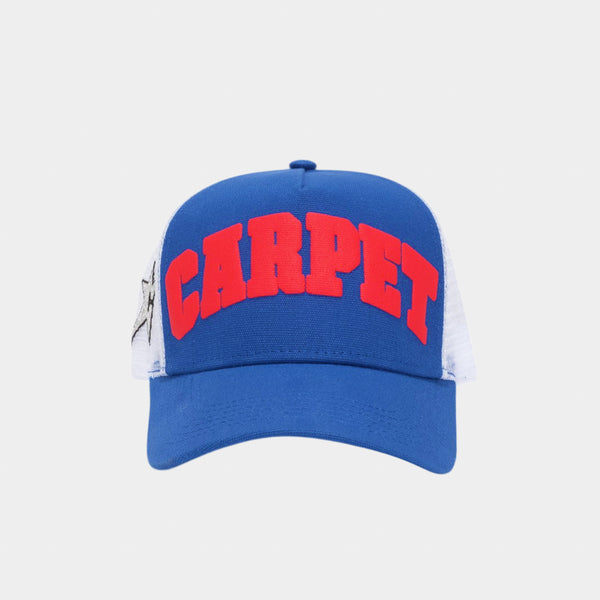 Carpet Company - Varsity Trucker Cap - Blue