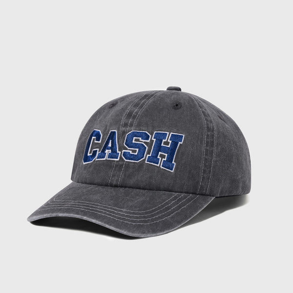 Cash Only - Campus 6 Panel Cap - Black / Blue