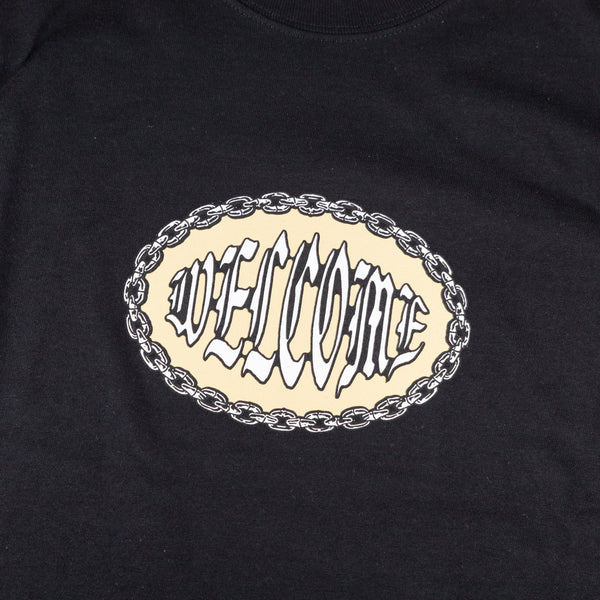 Welcome Skate Store - Chainlink T-Shirt - Black