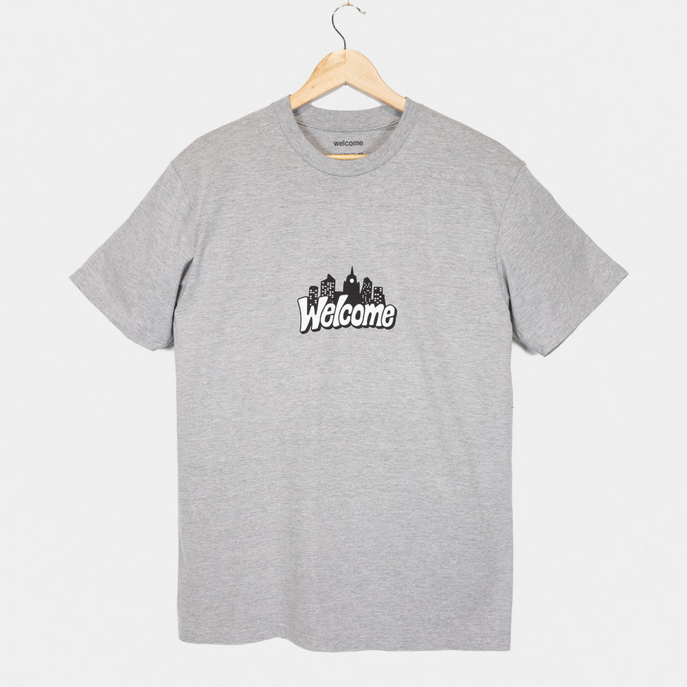 Welcome Skate Store City Grey T-Shirt