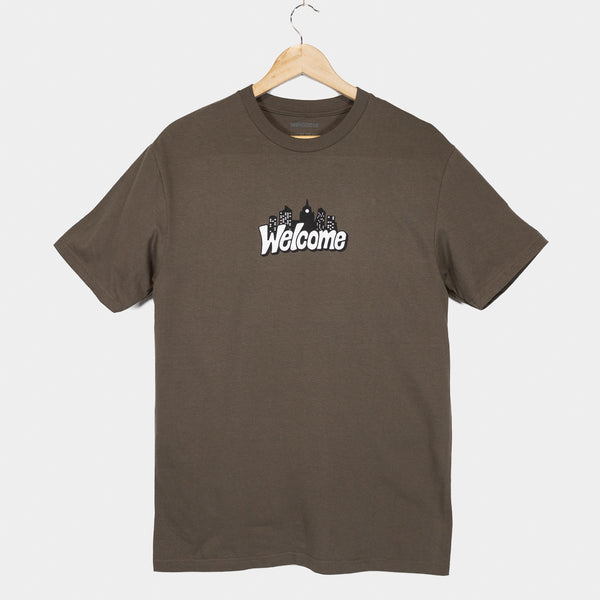 Welcome Skate Store - City T-Shirt - Olive
