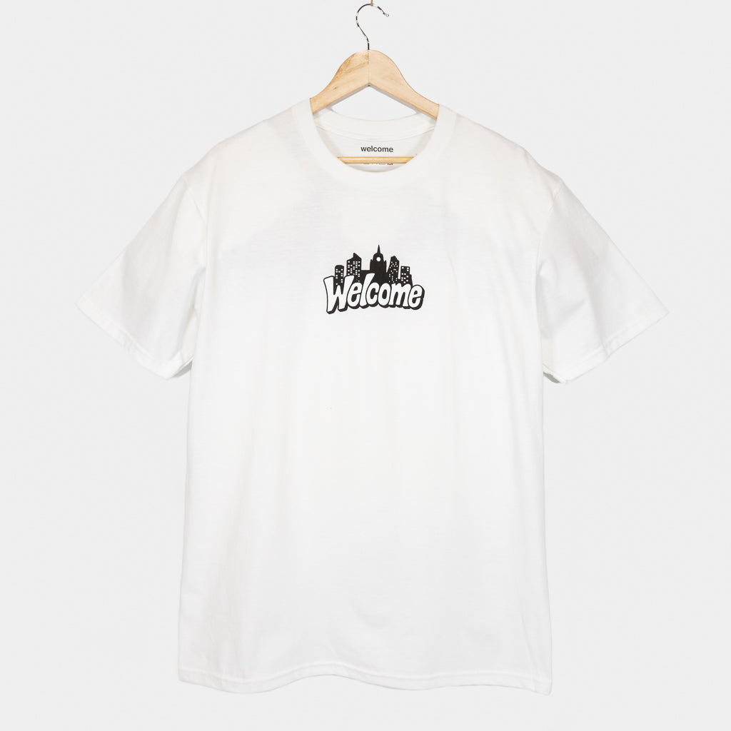 Welcome Skate Store City White T-Shirt