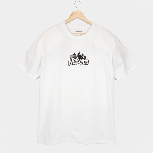Welcome Skate Store - City T-Shirt - White
