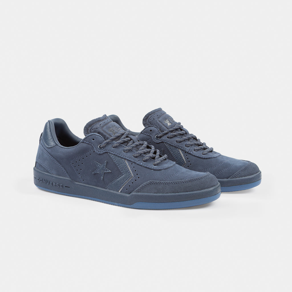 Converse Cons Ben Raemers Foundation Louie Lopez 2 Navy Leather Skate Shoes
