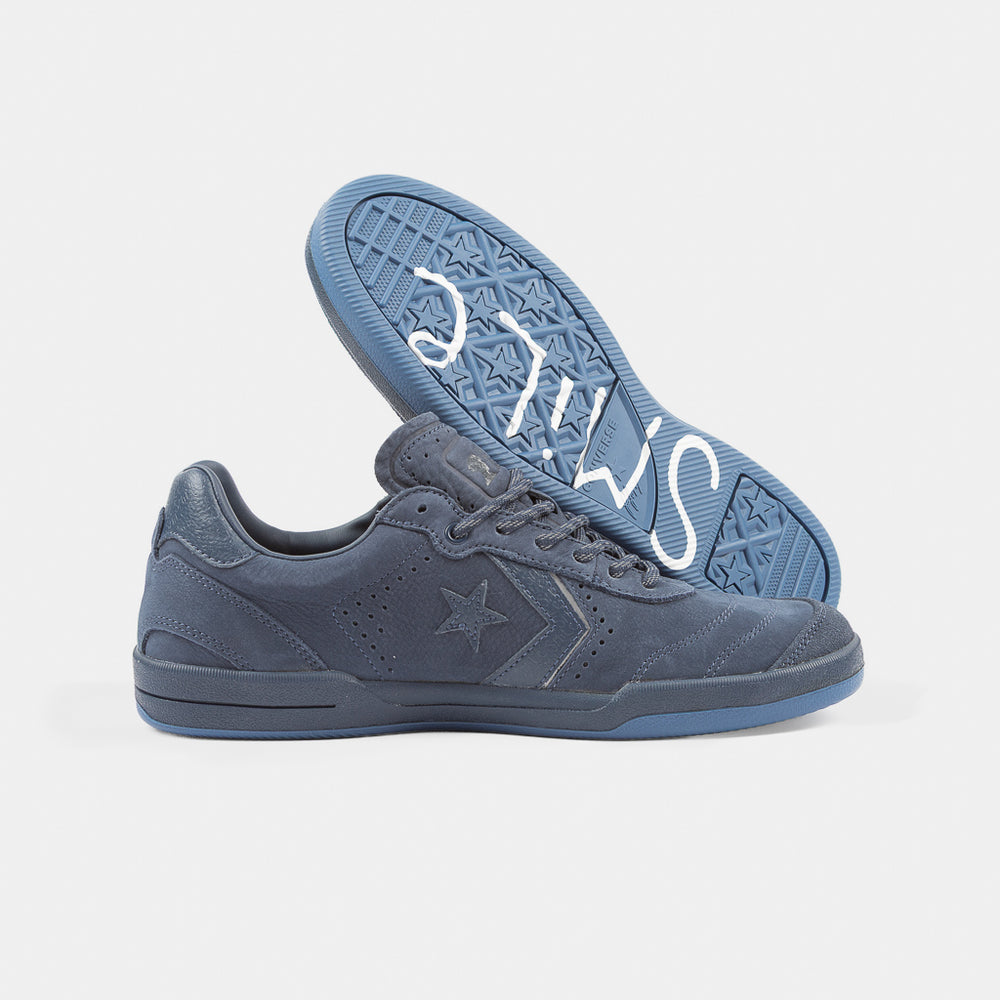 Converse Cons Ben Raemers Foundation Louie Lopez 2 Navy Leather Skate Shoes