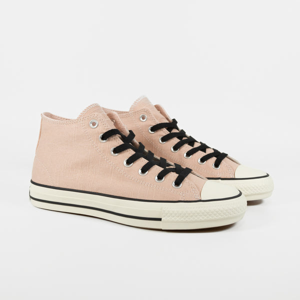 Converse Cons - CTAS Mid Pro Shoes - Pink Sage / Egret / Black