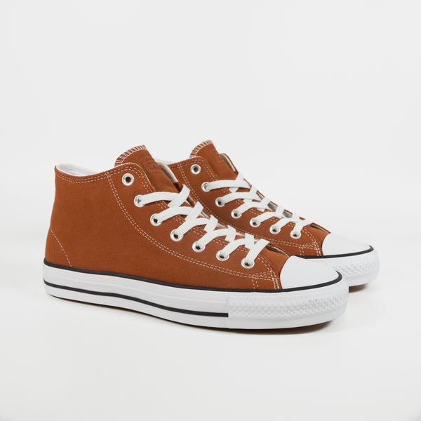 Converse Cons - CTAS Mid Pro Shoes - Tawny Owl / White / Black