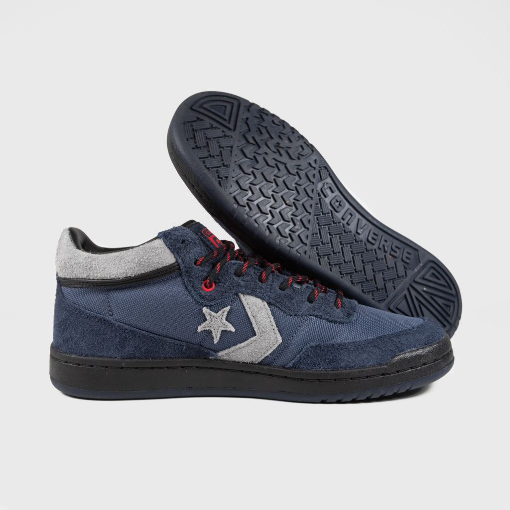 Converse Cons - Cordura Fastbreak Pro Mid Shoes - Obsidian / Dark Waters / Black