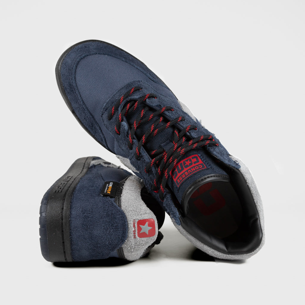 Converse Cons - Cordura Fastbreak Pro Mid Shoes - Obsidian / Dark Waters / Black