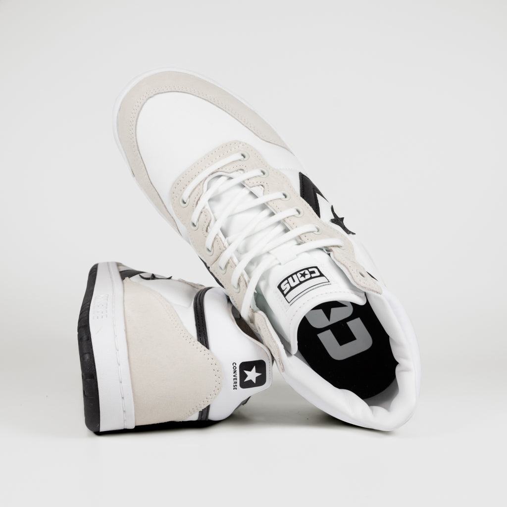 Converse Cons White And Black Fastbreak Pro Mid Shoes