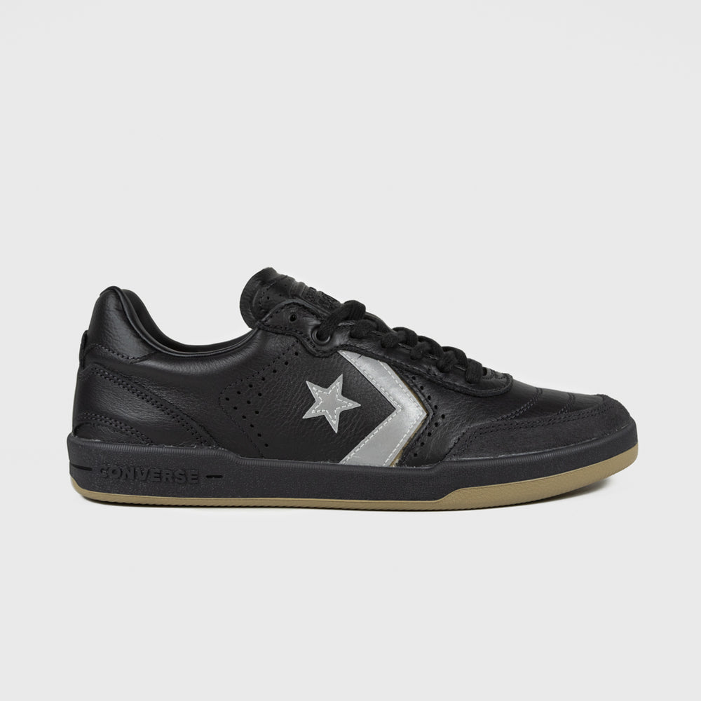 Converse Cons Total Eclipse Black Leather Louie Lopez 2 OX Shoes
