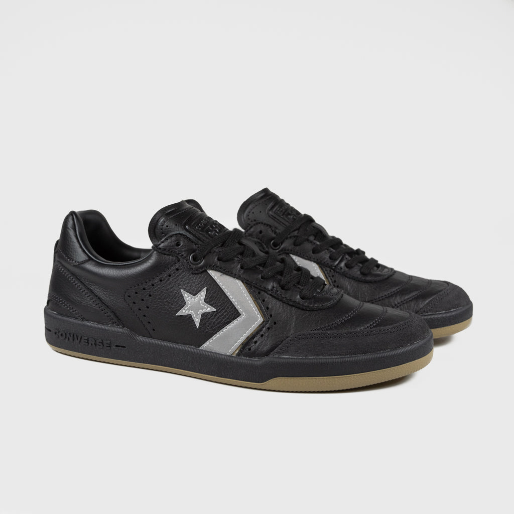Converse Cons Total Eclipse Black Leather Louie Lopez 2 OX Shoes